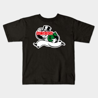 EAT THE RICH (MONOPOLY) Kids T-Shirt